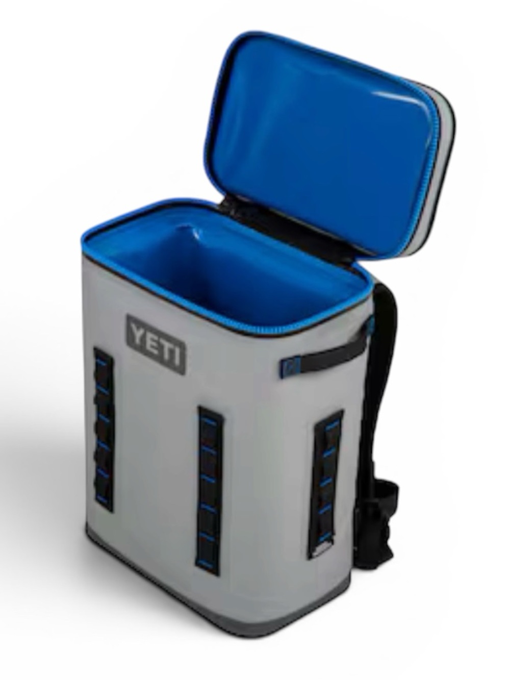 YETI Hopper BackFlip 24 Soft Backpack Cooler Gray Blue Waterproof Insulated - Picture 4 of 15
